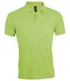 10571 Sol's Prime Poly/Cotton Piqué Polo Shirt Apple Green colour image